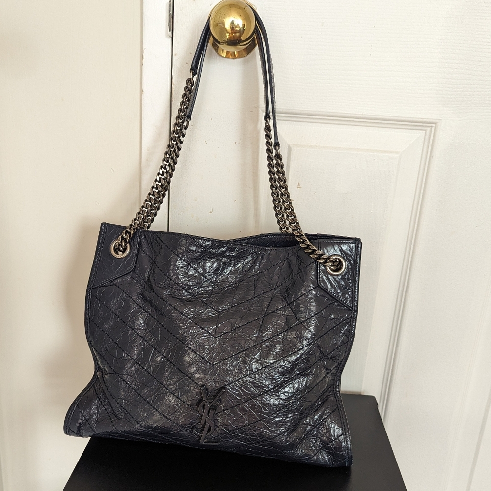 Saint Laurent Niki tote in navy